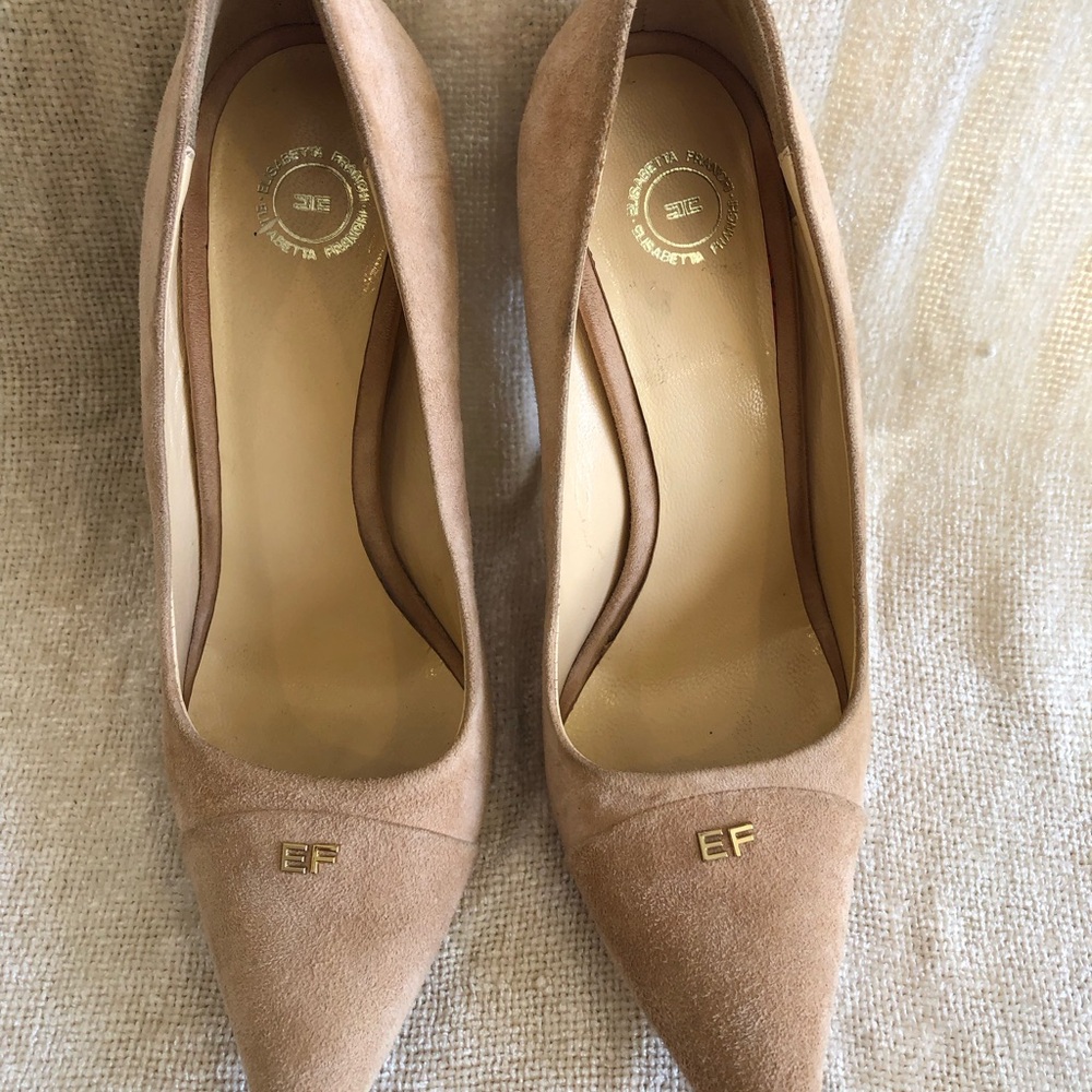 Elisabetta Franchi Suede Pumps